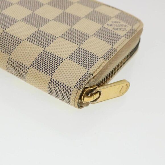 LOUIS VUITTON Damier Azur Zippy Wallet Long Wallet - Picture 14 of 15
